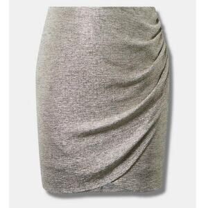 Torrid Mini Foil Knit Tulip Skirt 3X